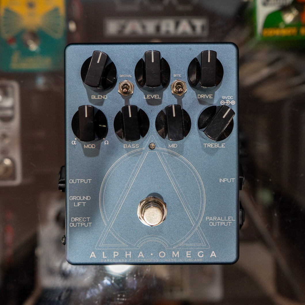 Darkglass Alpha Omega Dual Distortion Bass Pedal - (Pre-Owned)