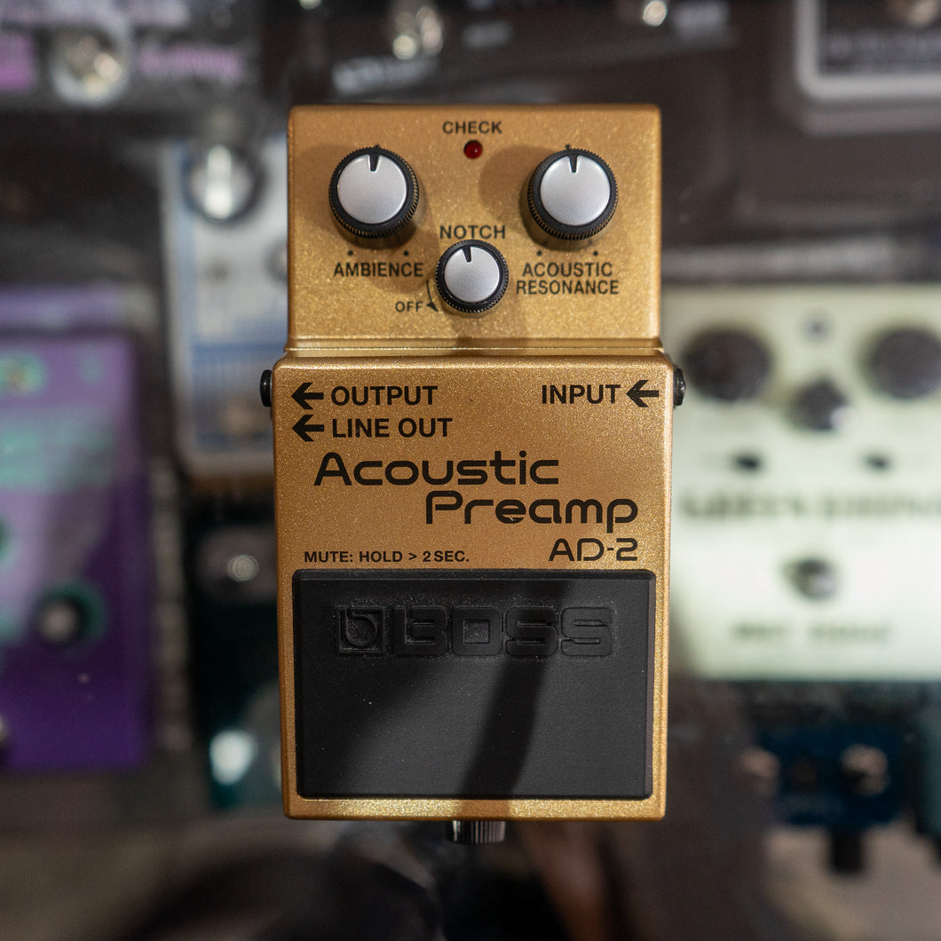 Boss AD-2 Acoustic Preamp Pedal - (Pre-Owned)
