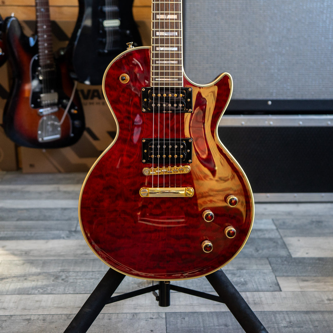 Epiphone Les Paul Custom Prophecy Plus Electric Guitar with Hard Case - (Pre-Owned)