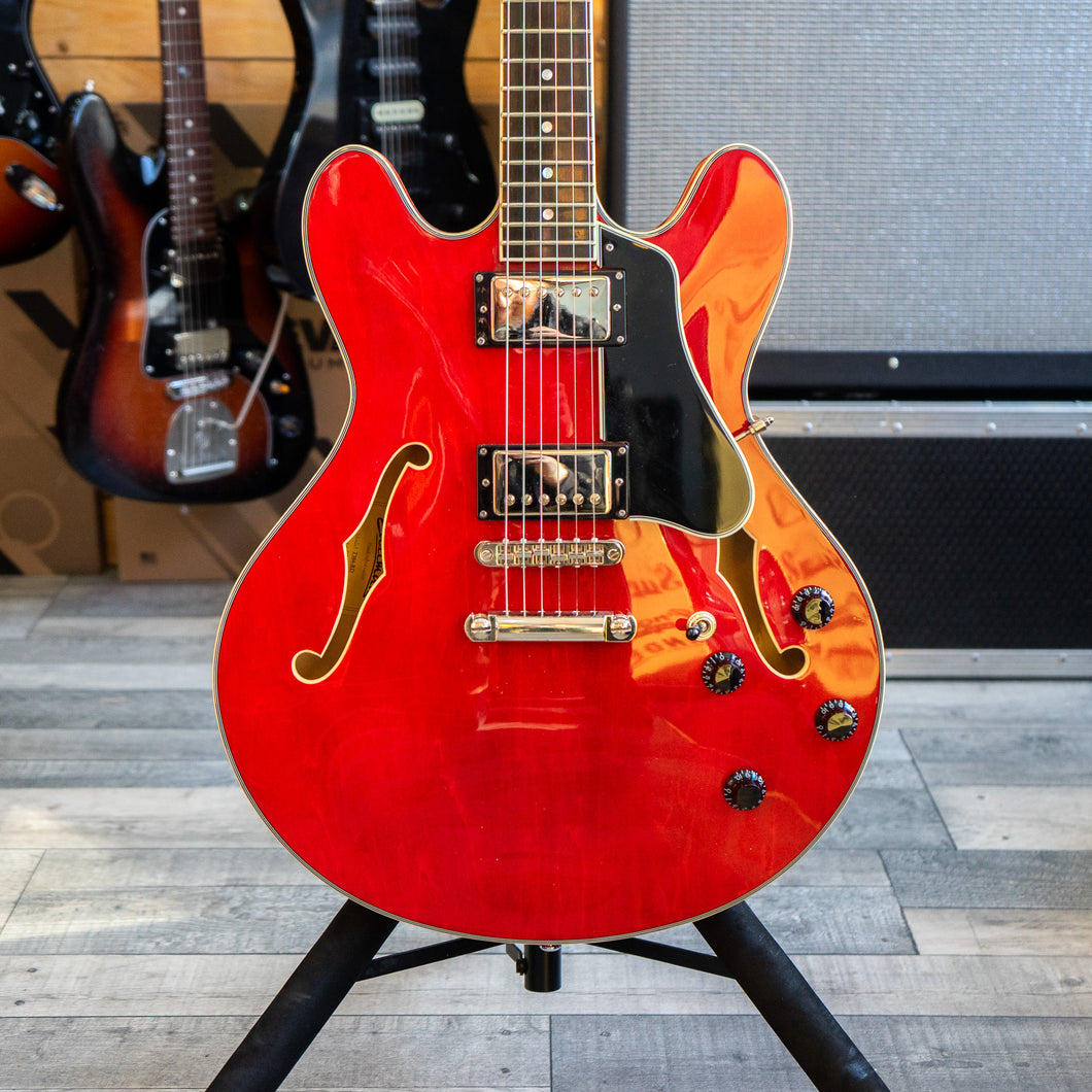 Eastman T386 in Gloss Antique Red with Hard Case - (Pre-Owned)