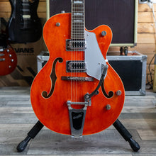 Load image into Gallery viewer, Gretsch G5420T Electromatic Classic with Bigsby in Orange Stain with Hard Case - (Pre-Owned)
