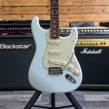 Load image into Gallery viewer, Fender MIM Stratocaster in Sonic Blue with Custom Shop Designed Pickups - (Pre-Owned)
