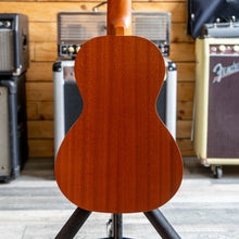 Load image into Gallery viewer, Vintage 'Viator' Paul Brett Acoustic Travel Guitar with Soft Bag - (Pre-Owned)
