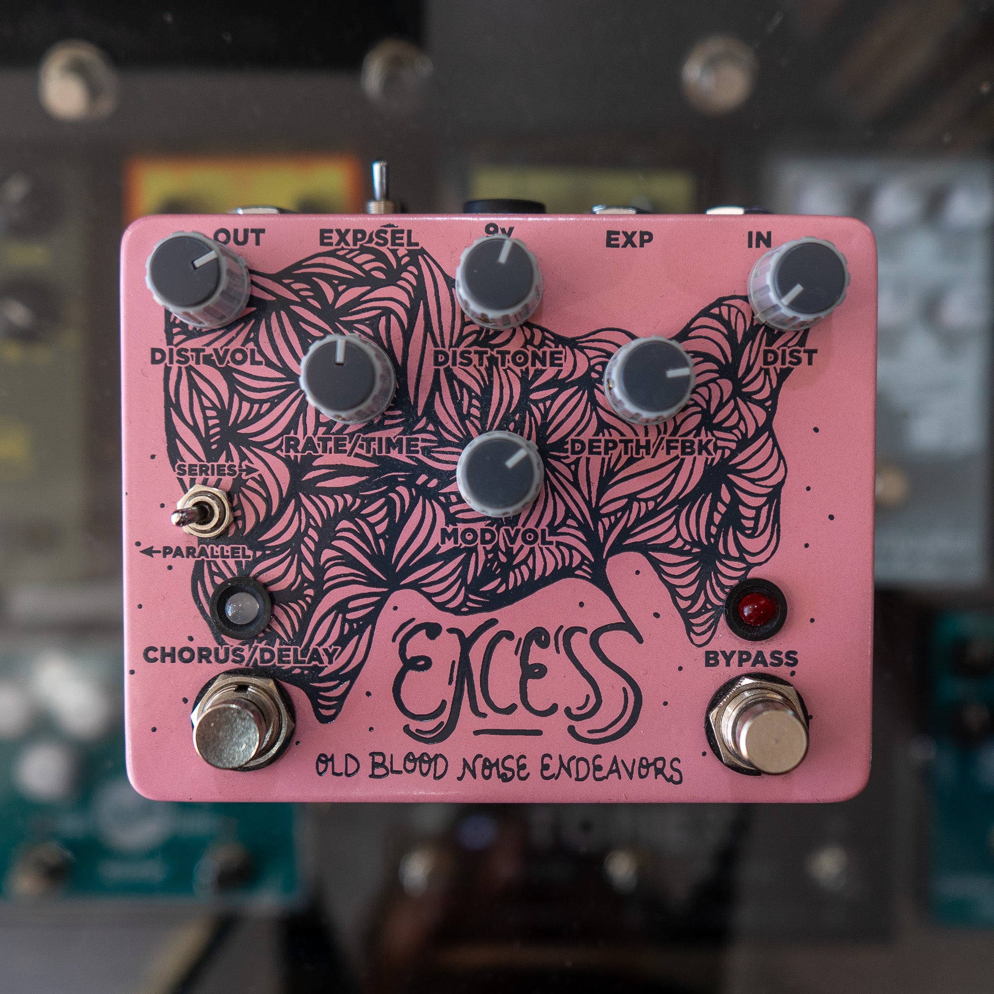 excess pedal Old Blood Noise Endeavors Excess V1 Distortion/Chorus/Delay Pedal