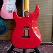 Load image into Gallery viewer, Squier Simon Neil Stratocaster in Fiesta Red - (Pre-Owned)
