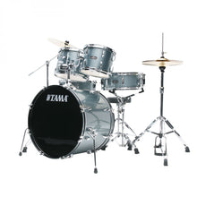 Load image into Gallery viewer, Tama Stagestar 20&quot; 5 Piece Kit with Hardware including ZP1418 in Sea Blue Mist
