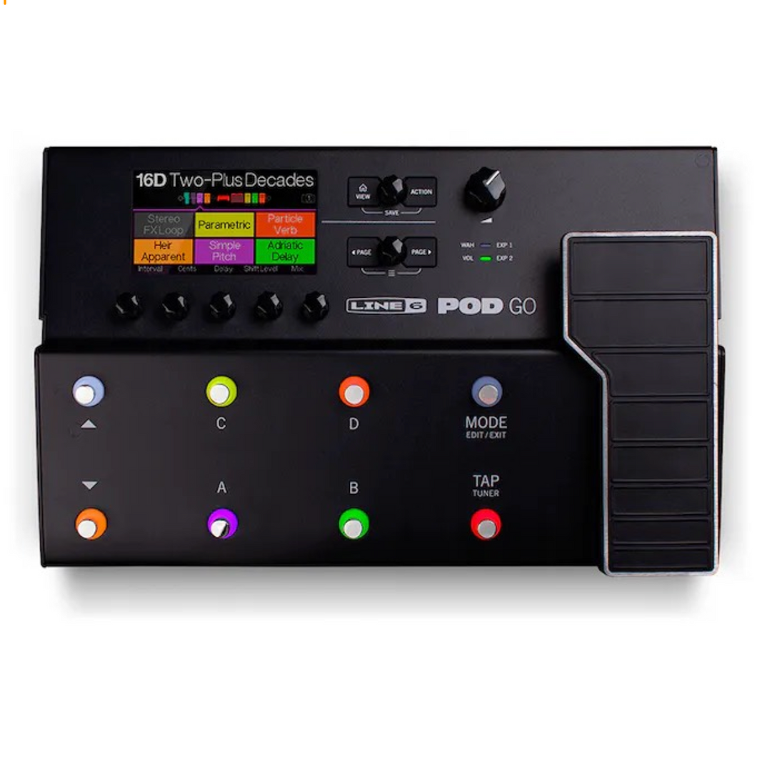 Line 6 Pod Go Modelling and Multi-Effects Pedal