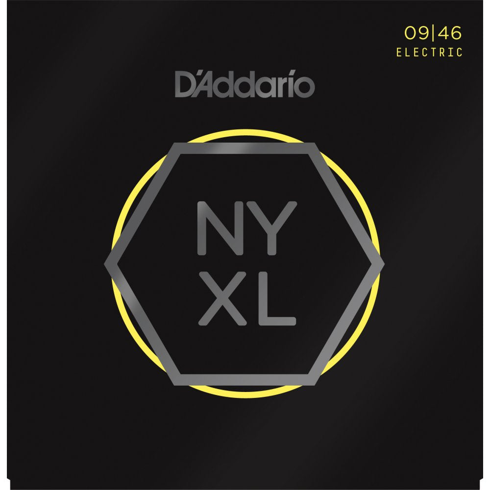 D Addario NYXL Nickel Wound 9 46 Electric Guitar Strings Regular