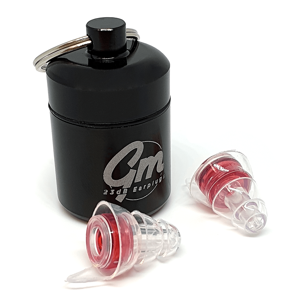 GM Reusable 23dB Filter Earplugs