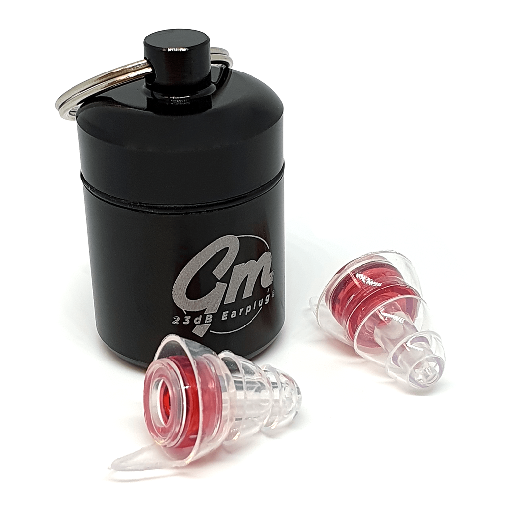 GM Ear Plugs - 23DB Reduction Filter -  Reusable