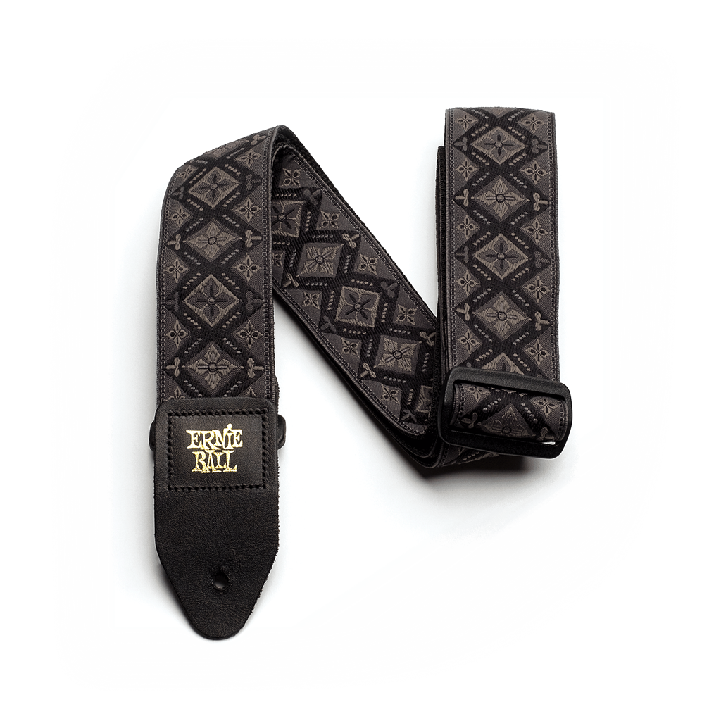 Ernie Ball Jacquard Strap - Regal Black