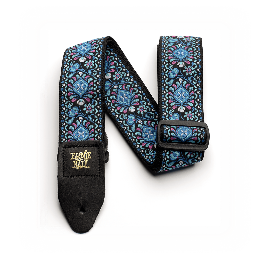 Ernie Ball Jacquard Strap - Indigo Orchid