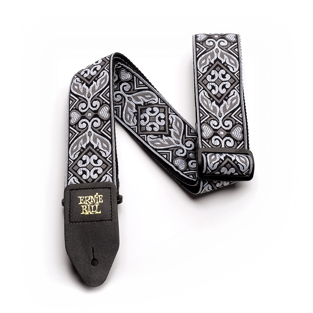 Ernie Ball Jacquard Strap - Tribal Silver