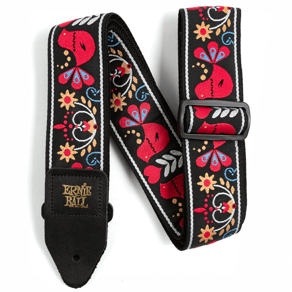 Ernie Ball Jacquard Strap - Redbird Rising