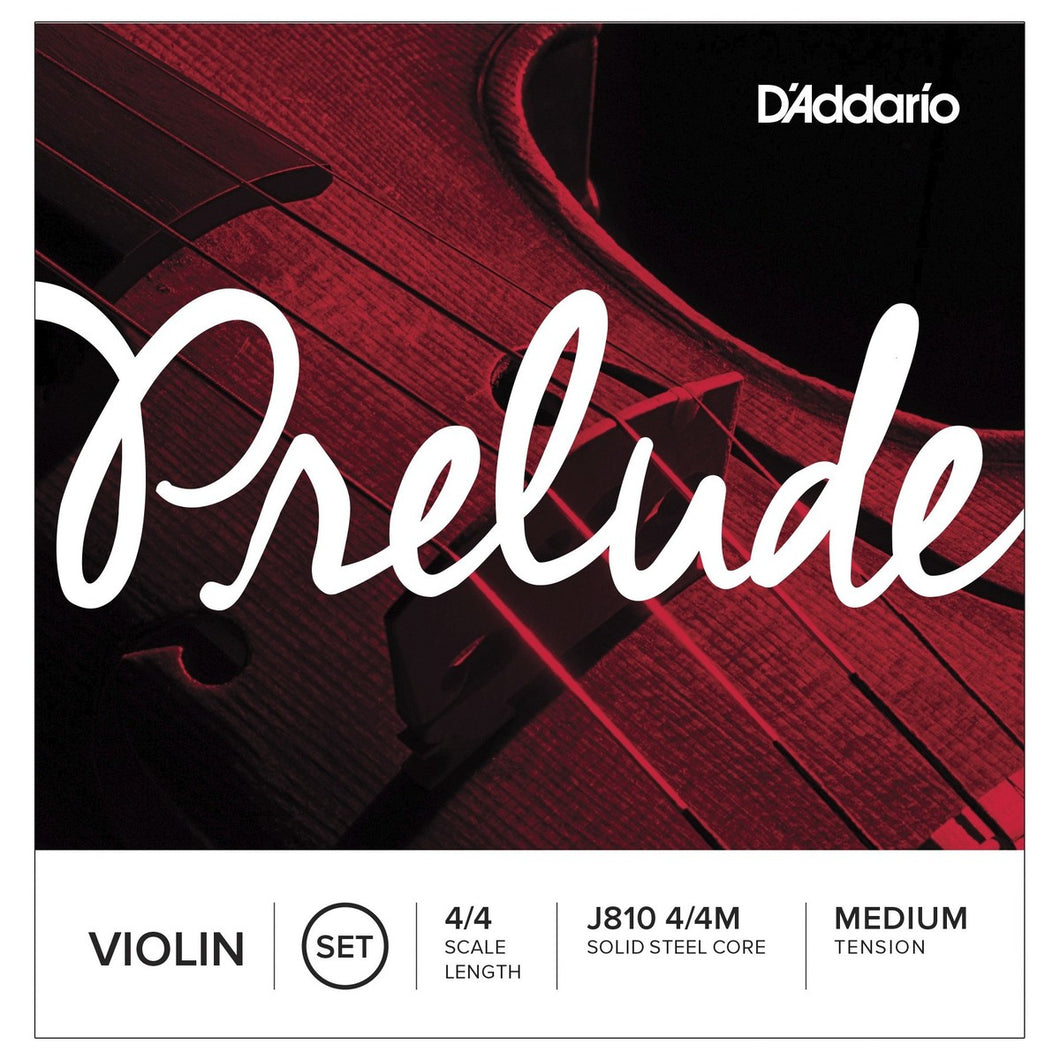 D'Addario Prelude Violin String Set - 4/4 Size