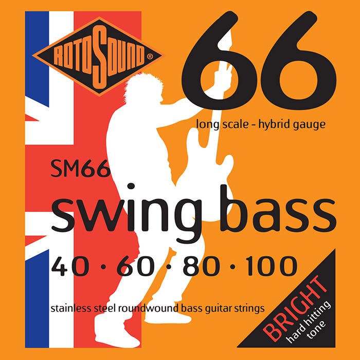 Rotosound SM66 40-100 Bass Guitar Strings