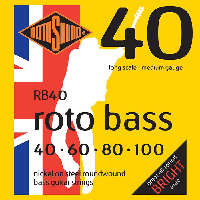 Rotosound RB40 Nickel Bass Guitar Strings
