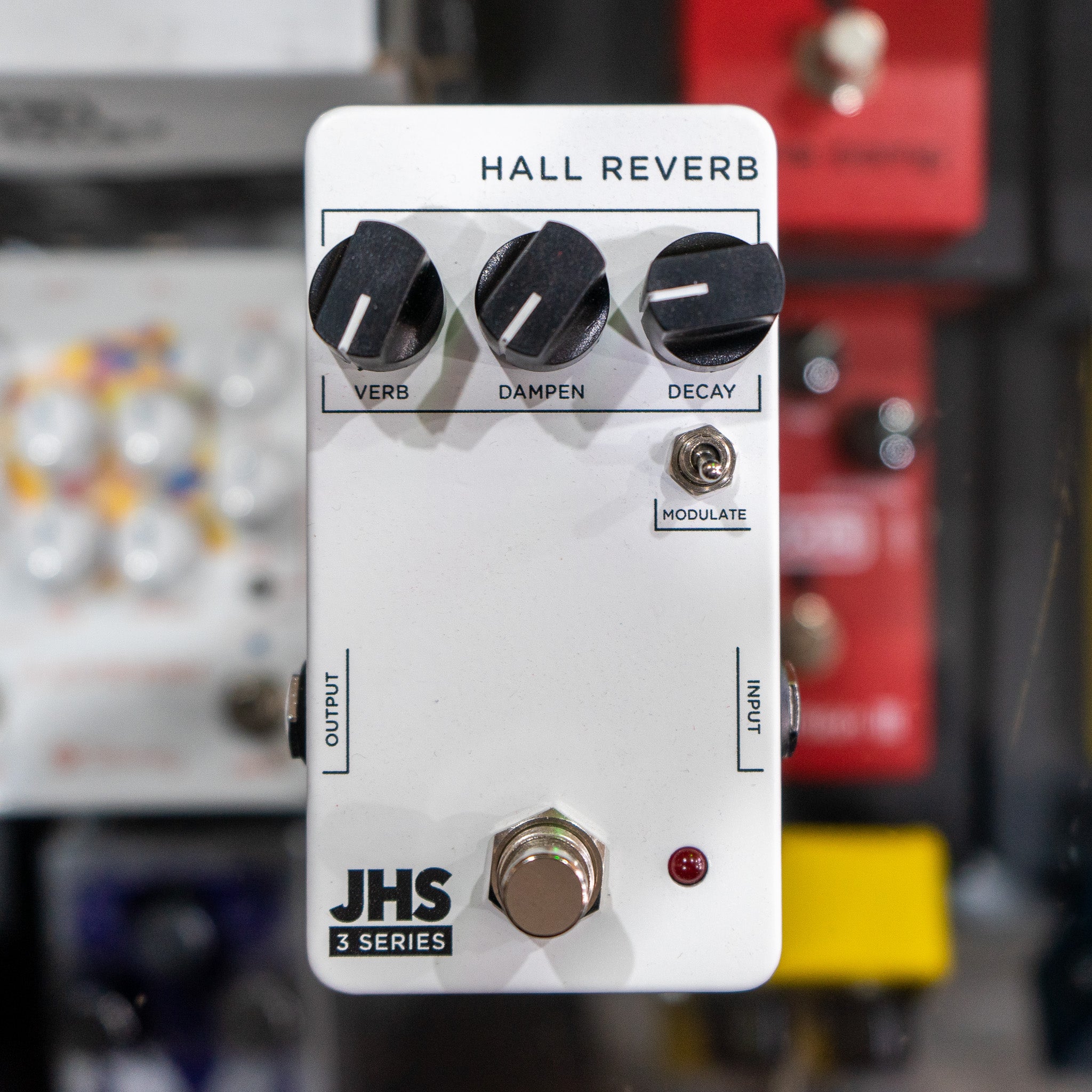 jhs pedals 3 series hall reverb JHS 3 Series Hall Reverb Pedal – Southend Music Exchange