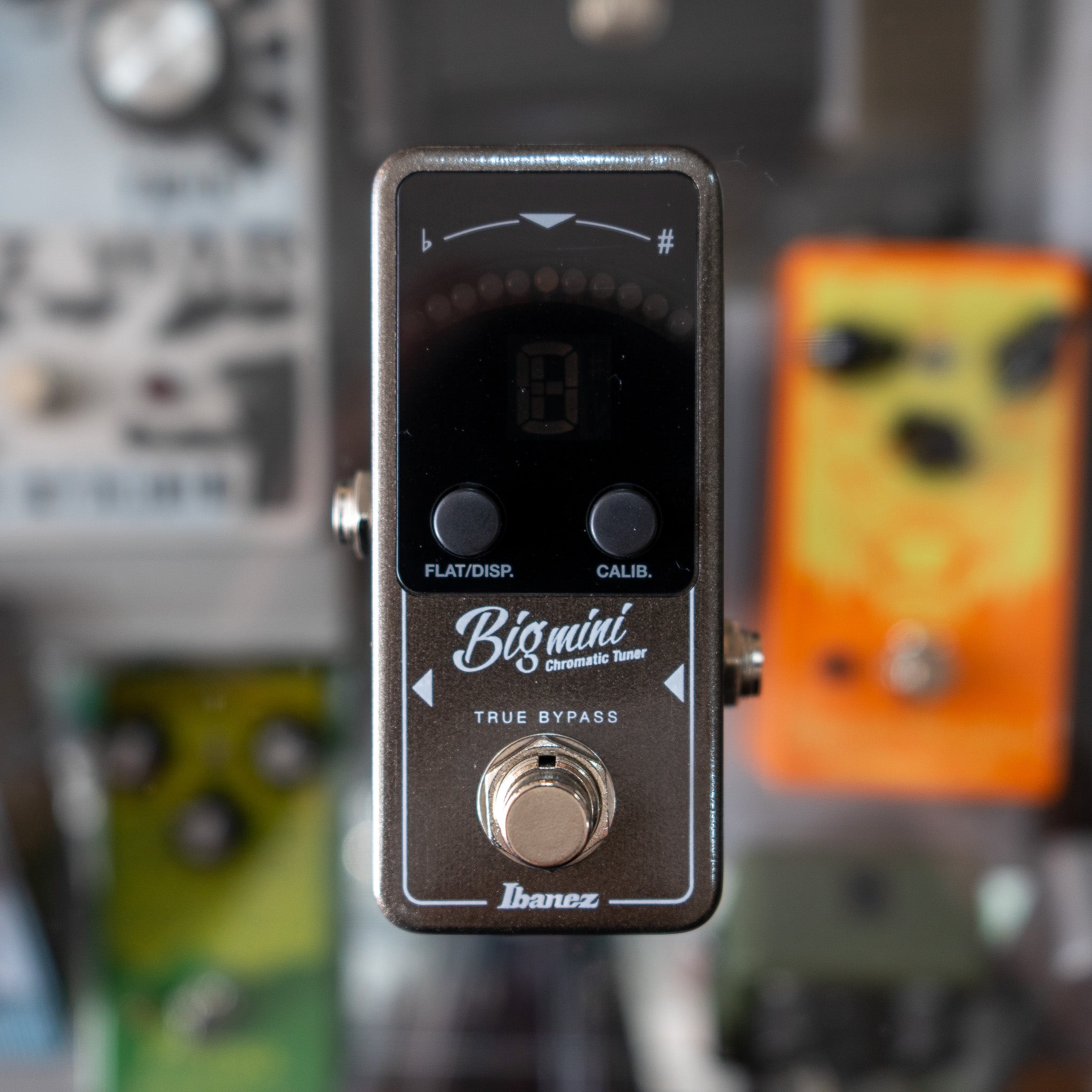 ibanez tuner pedal Ibanez BIG MINI Guitar Tuner Pedal – Southend Music Exchange