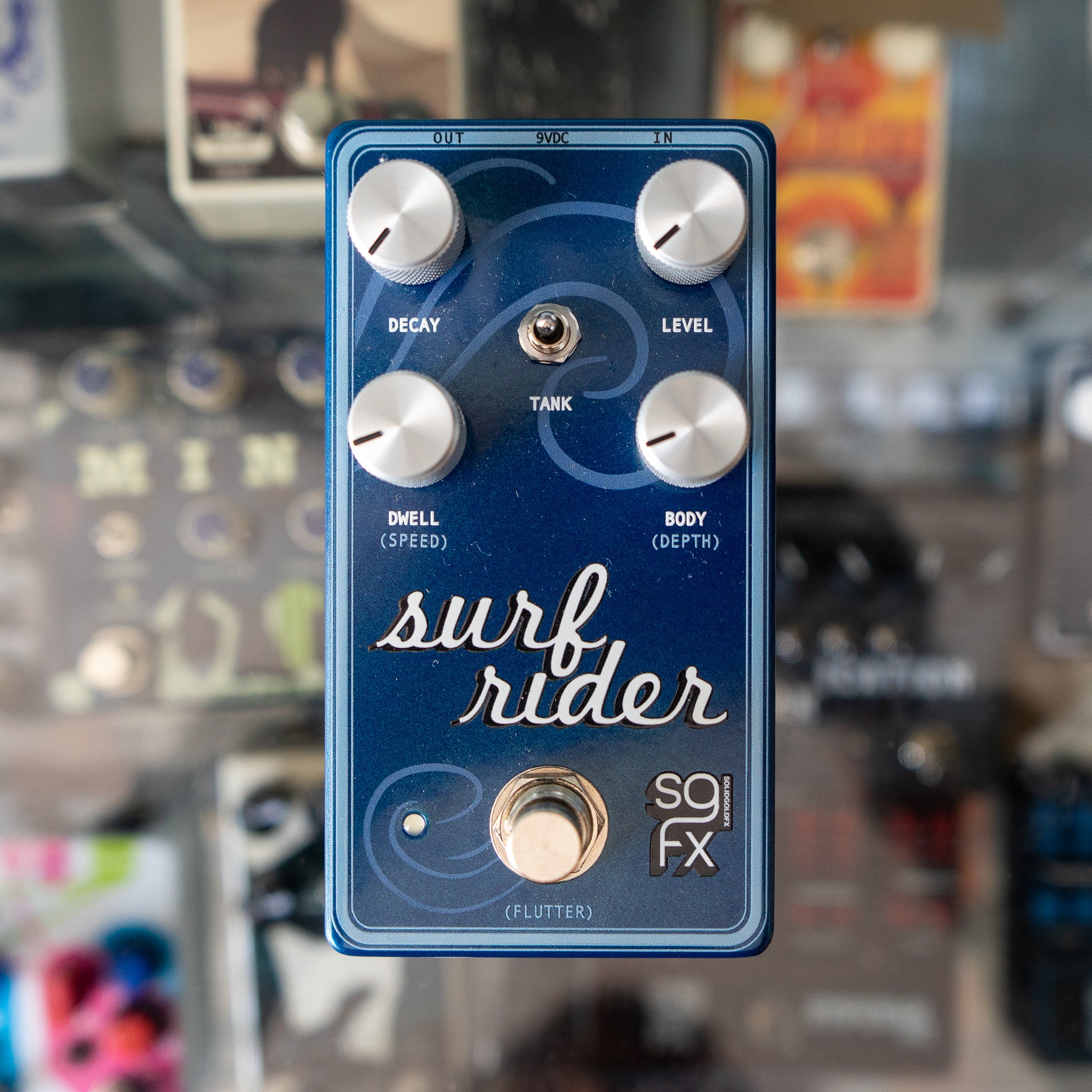 surf rider pedal SolidGoldFX Surf Rider IV Reverb – Southend Music Exchange