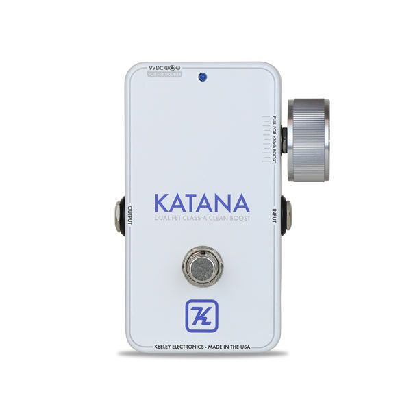 Keeley Electronics Katana Clean Boost – Throwback White