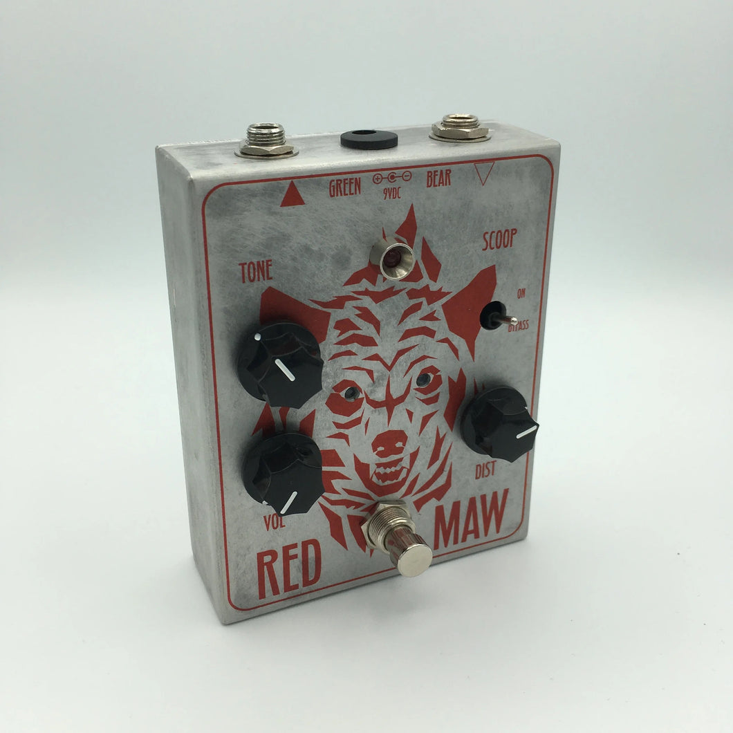 Green Bear Pedals Red Maw Distortion