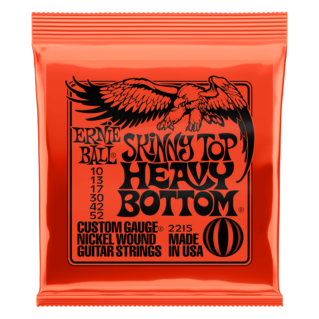 Ernie Ball Skinny Top Heavy Bottom Slinky Set Strings 10-52