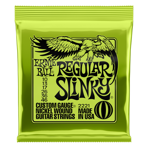 Ernie Ball Regular Slinky Set Strings 10-46