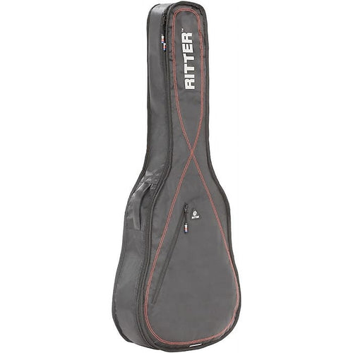 Ritter Performance Acoustic Guitar Gig Bag in Black/Red