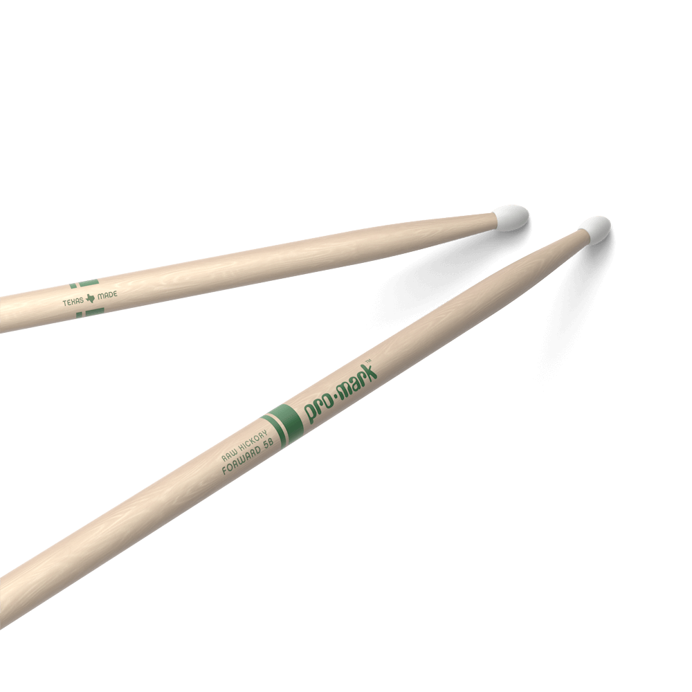 Promark Classic Forward Hickory Drumsticks Nylon tip